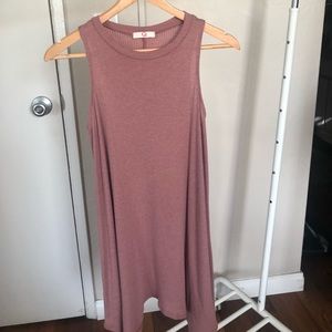 Pink tunic dress